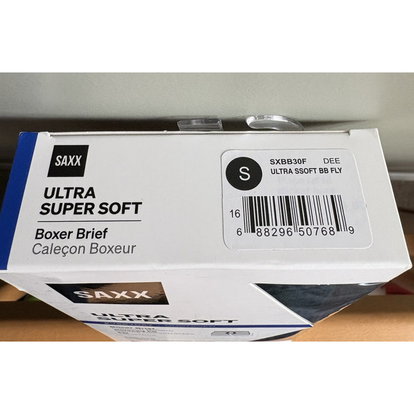 Saxx 2 Pack Size Small Ultra Super Soft Boxer Briefs Men's Underwear 5 in Inseam - Picture 4 of 7